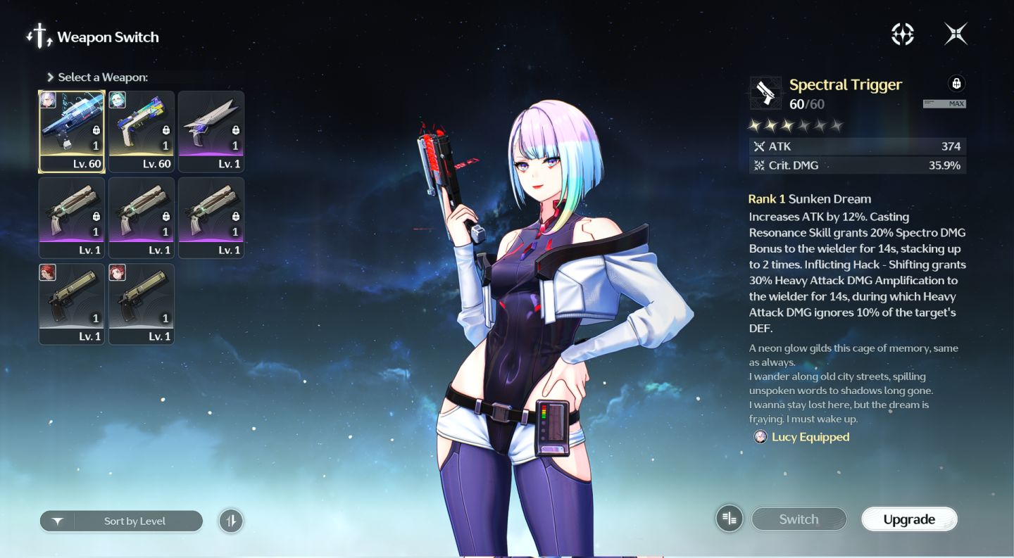 Conta Wuthering Waves | Level 49 | Cyberpunk Collab | Lucy Sig | Hsin Qingxiao