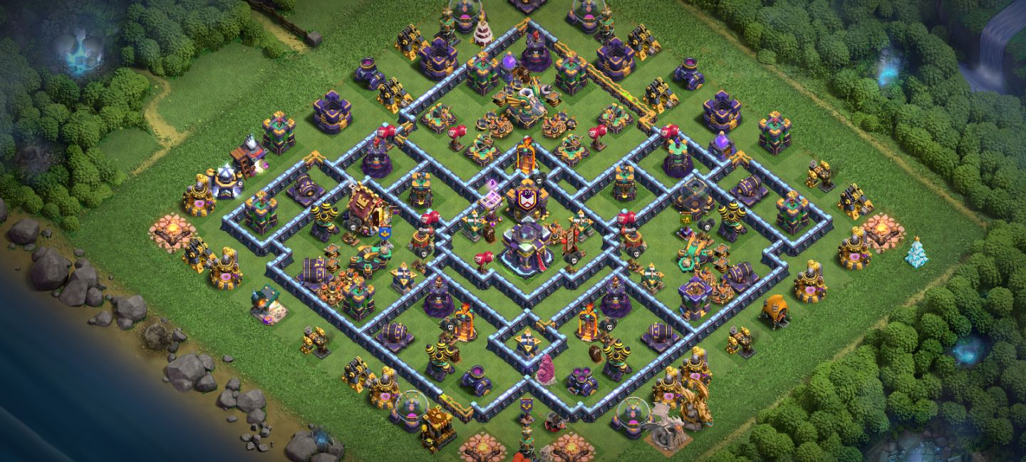 Um em dois conta de clash of clans e clash royal