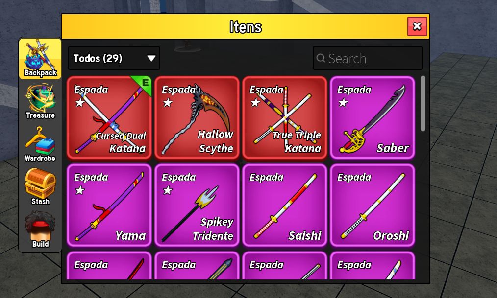 Conta Blox Fruits full maestria em armas / frutas, 2 raças v4