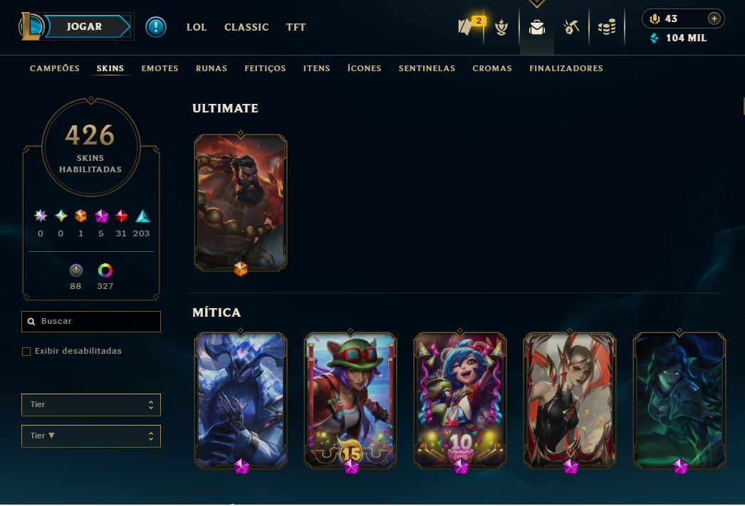 Muito investimento, lol e valorant