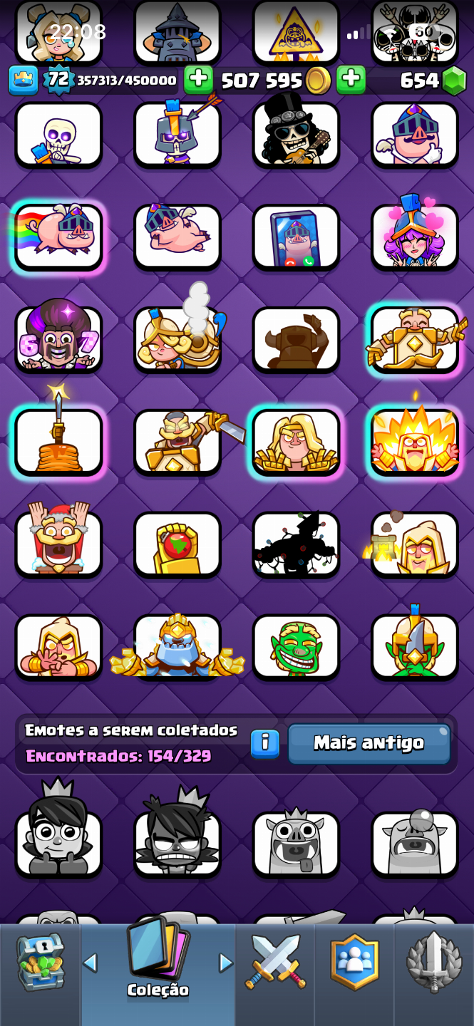 CONTA CLASH ROYALE NÍVEL 72 - PROMOÇÃO!