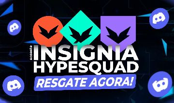 (DISCORD) HYPESQUAD INSÍGNIA NO PERFIL EM MINUTOS!!! [PROMOÇÃO]