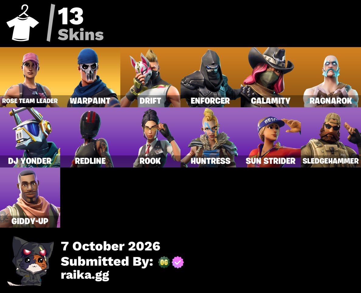 CONTA COM STW OG QUE DA VBUCKS+ RAIO 73