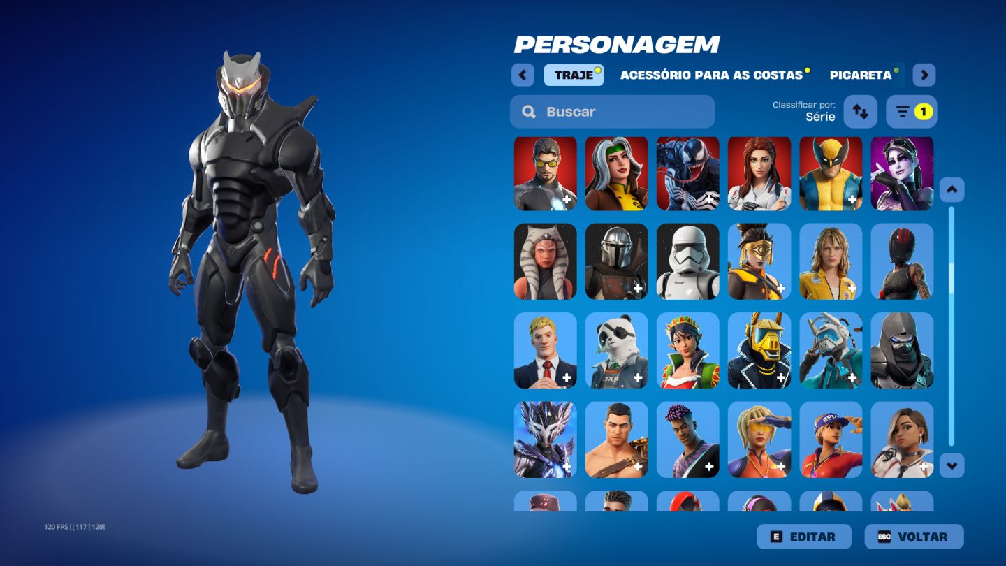 CONTA FORTNITE OG - CAPÍTULO 1 TEMP. 4 | 342 SKINS | RARIDADES ÚNICAS