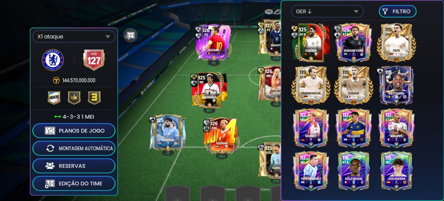 Conta, fc mobile GER 127