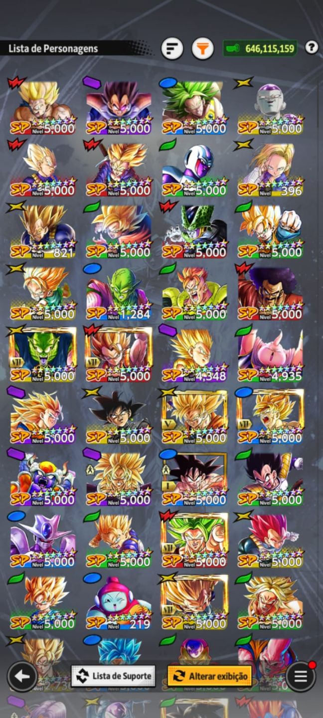 CONTA DE DRAGOMN BALL LEGENDS END GAME