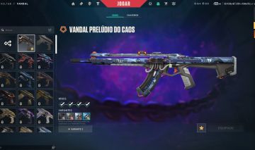 CONTA DE VALORANT LVL +49 COM VANDAL PRELUDIO DO CAOS