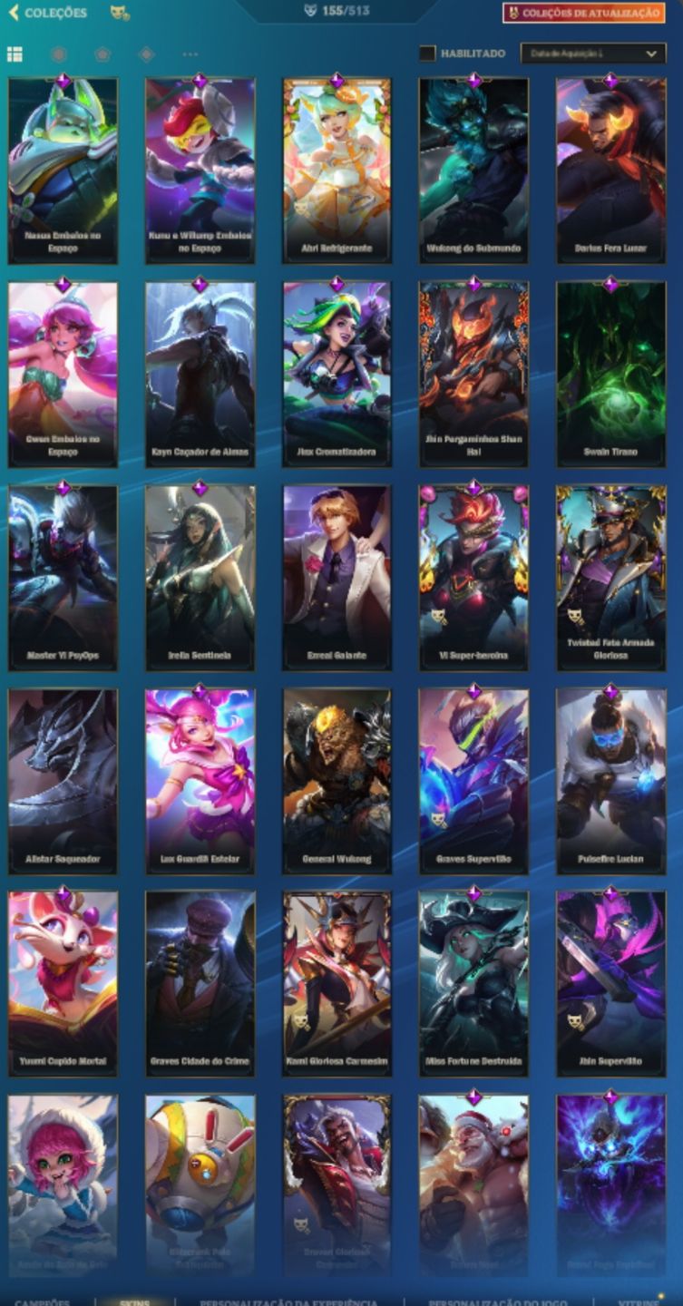 Conta ex monarca wild rift