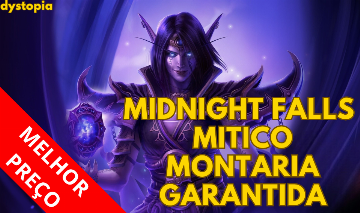 Midnight Falls Montaria 100% Garantida Ashes of Beloren/Cinzas de Beloren