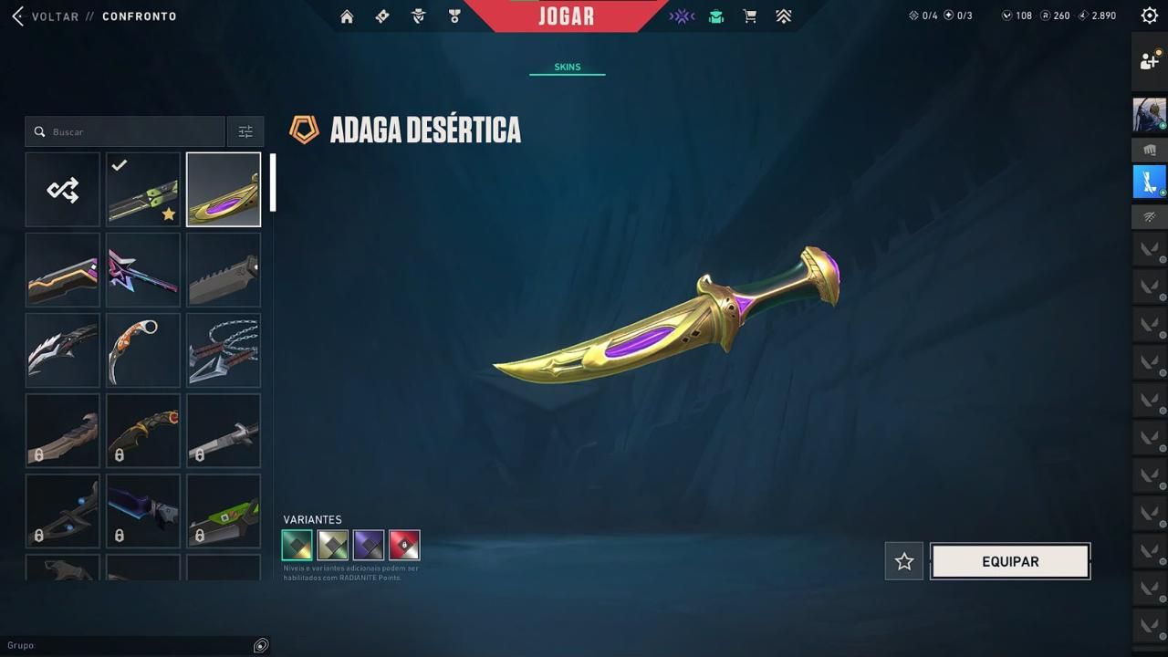 CONTA VALORANT (MUITAS VANDAL E SKINS...)