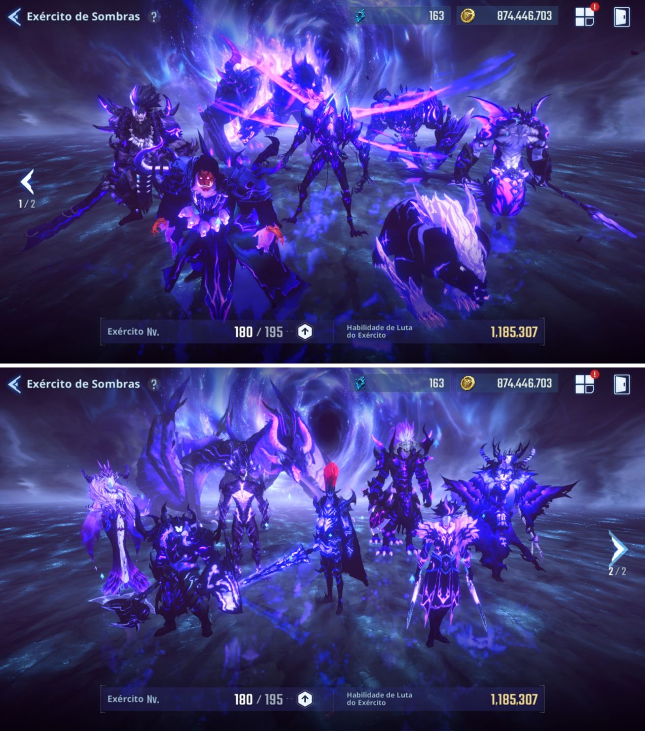 Conta Solo Leveling Arise: +150k Núcleos Magicos, +870M Gold