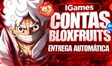 [PROMOÇÃO 30%] CONTAS DE BLOXFRUITS | RAÇA V4, GODHUMAN (BLOX FRUITS)