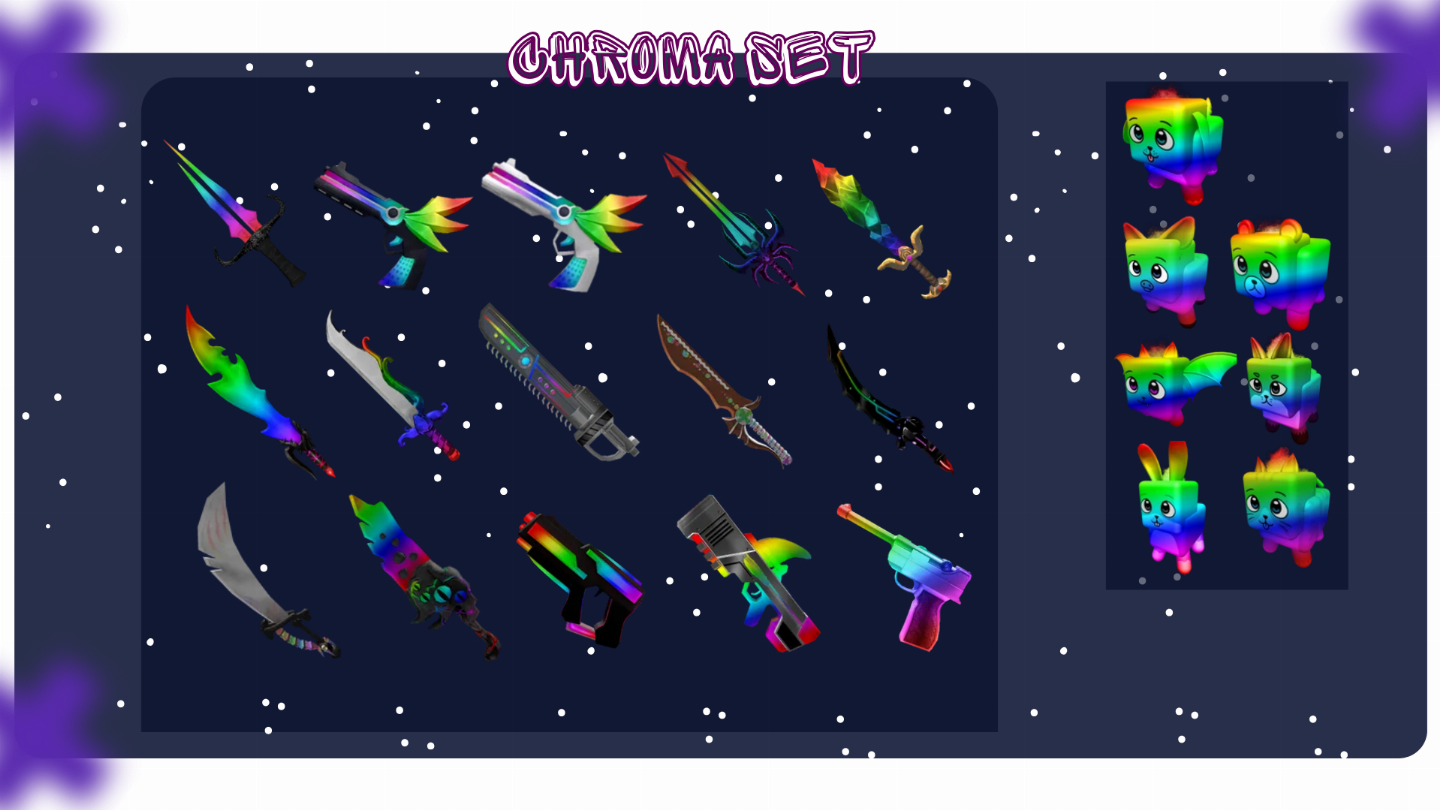 | PROMOÇÃO | HIGH TIER, SETS & GODLYS - MURDER MYSTERY 2 (MM2) SETS NOVOS!