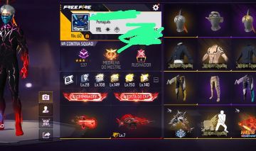 Conta quase prime 6, com 2 fitinha, 2 ang, e máscara do steik
