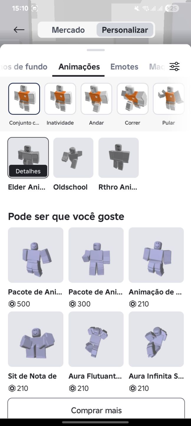 Conta de Roblox 2023 com vários itens