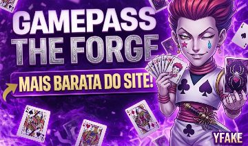 GAMEPASS NA SUA CONTA - THE FORGE - ROBLOX (ENTREGA RÁPIDA)