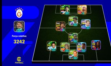 CONTA EFOOTEBOLL MOBILE [HALLAND 108] [NEYMAR 107] [VAN DER SAR 108] E ETC!!