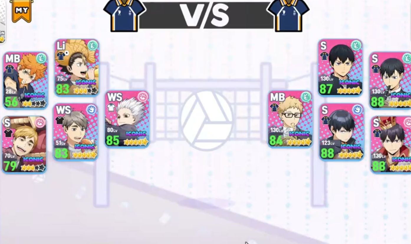 Haikyu Touch The dream contas rerrol