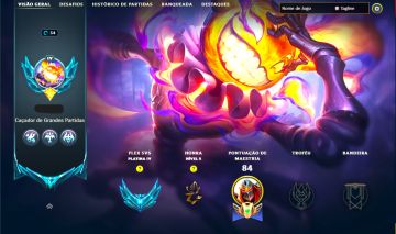 SKIN SHACO PANDEMÔNICO BORDA + [ PLATINA COM 70 PDLS ] + [ TROCA NICK ]