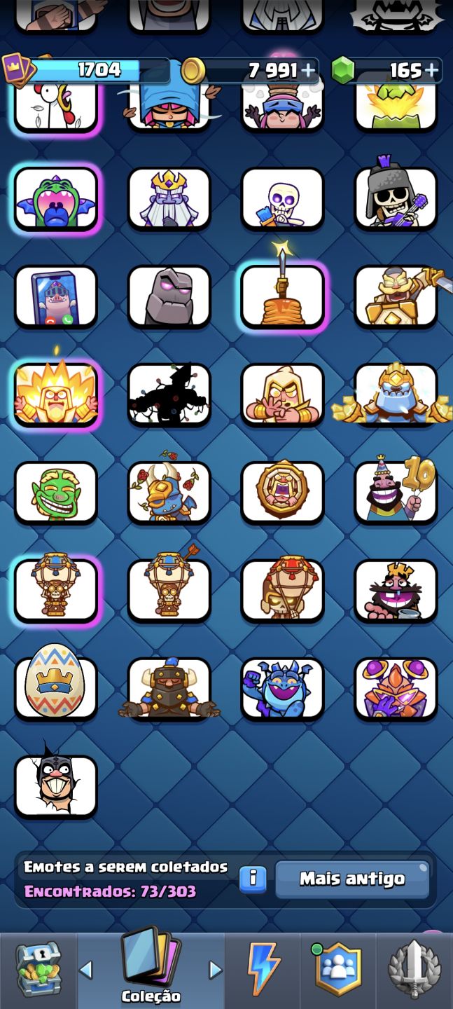 Conta Clash Royale