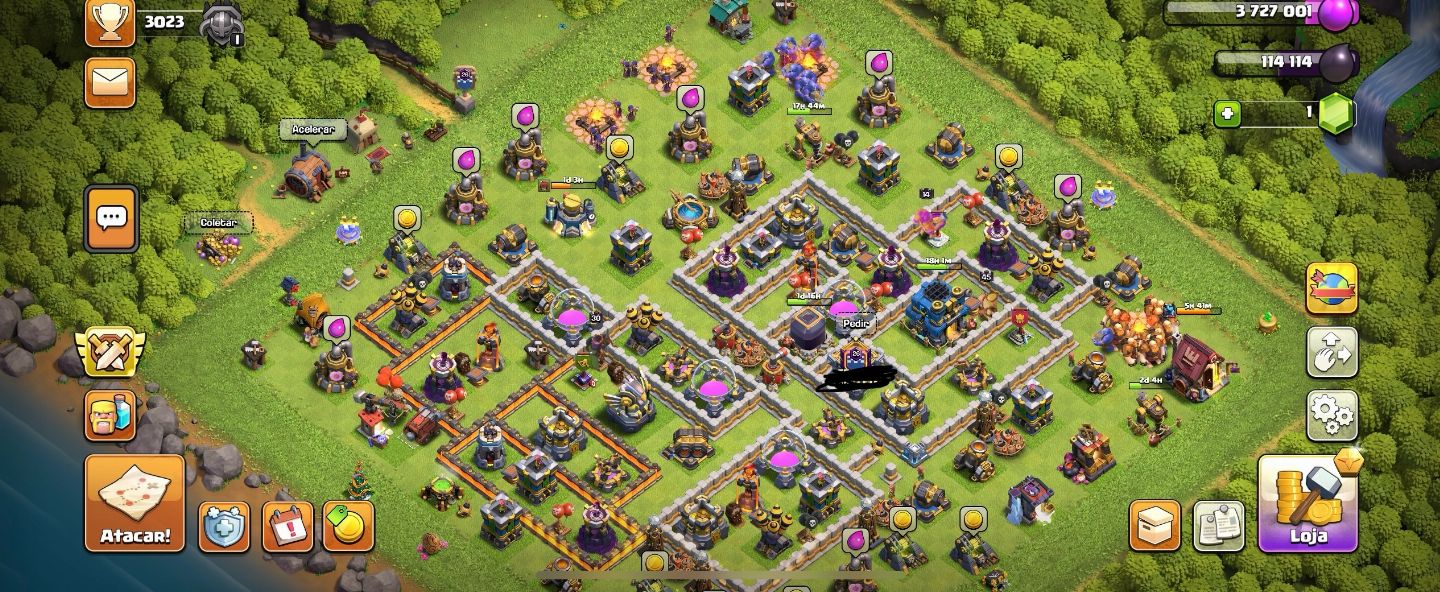 Conta supercell com 3 jogos!! (Leia a descrição)