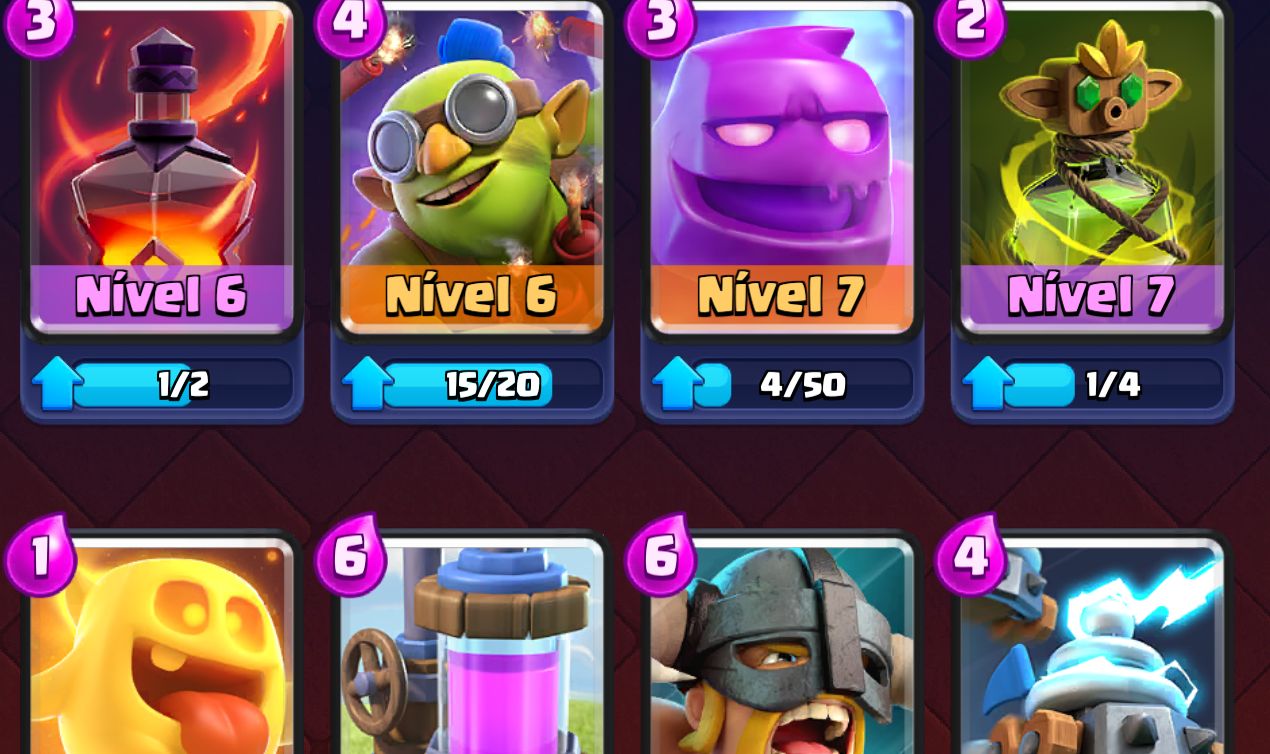 CONTA DE CLASH NO PRECINHO
