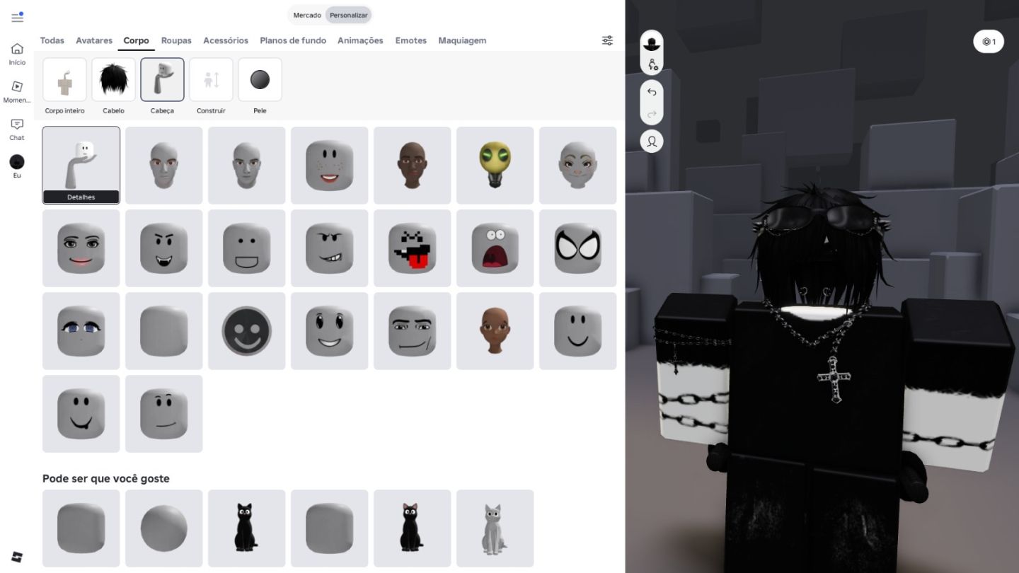 CONTA DE ROBLOX MUITO BOA! + BLOX FRUITS