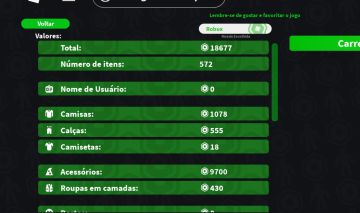 CONTA COM 18K DE ROBUX GASTOS NO INV