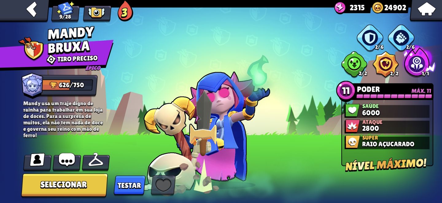CONTA DE BRAWL STARS, CLASH ROYALE E CLASH OF CLANS COM SKIN RARAS