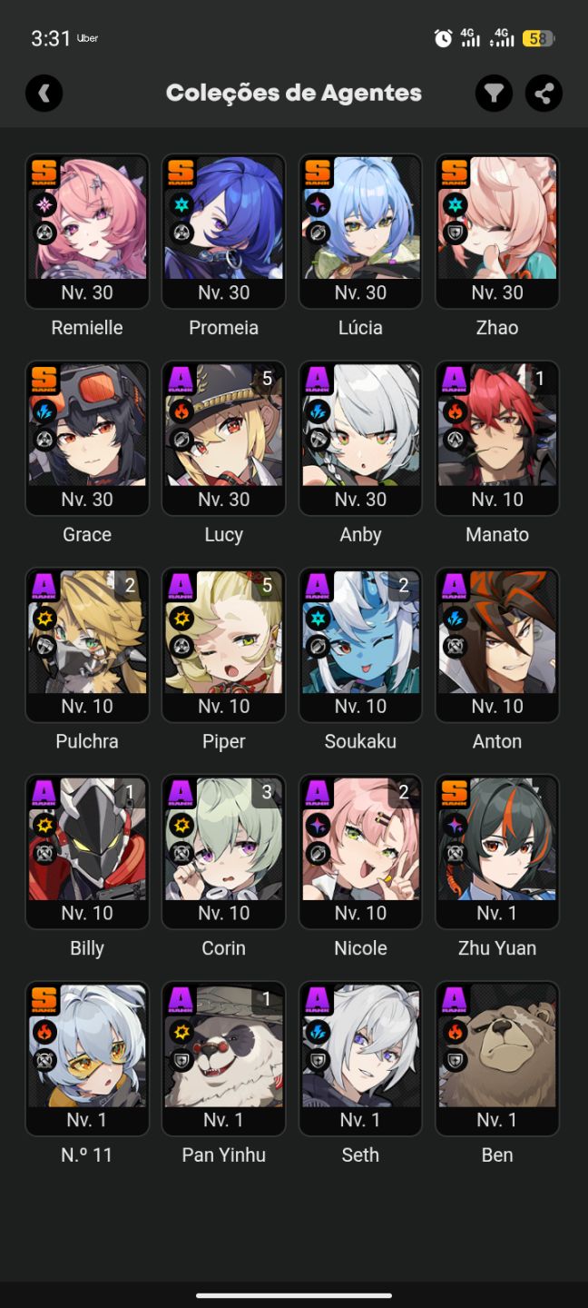 Conta hoyoverse! Boas build