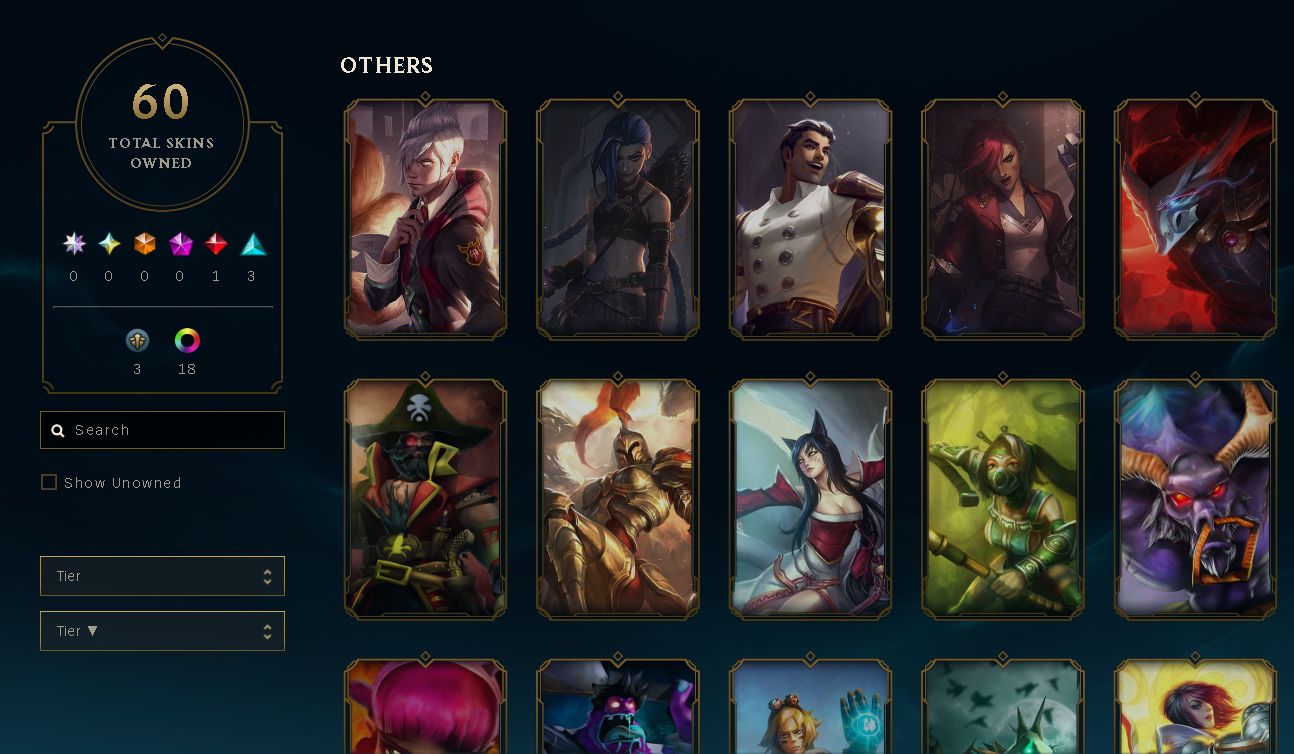 Conta de Lol diamante 1 full acesso