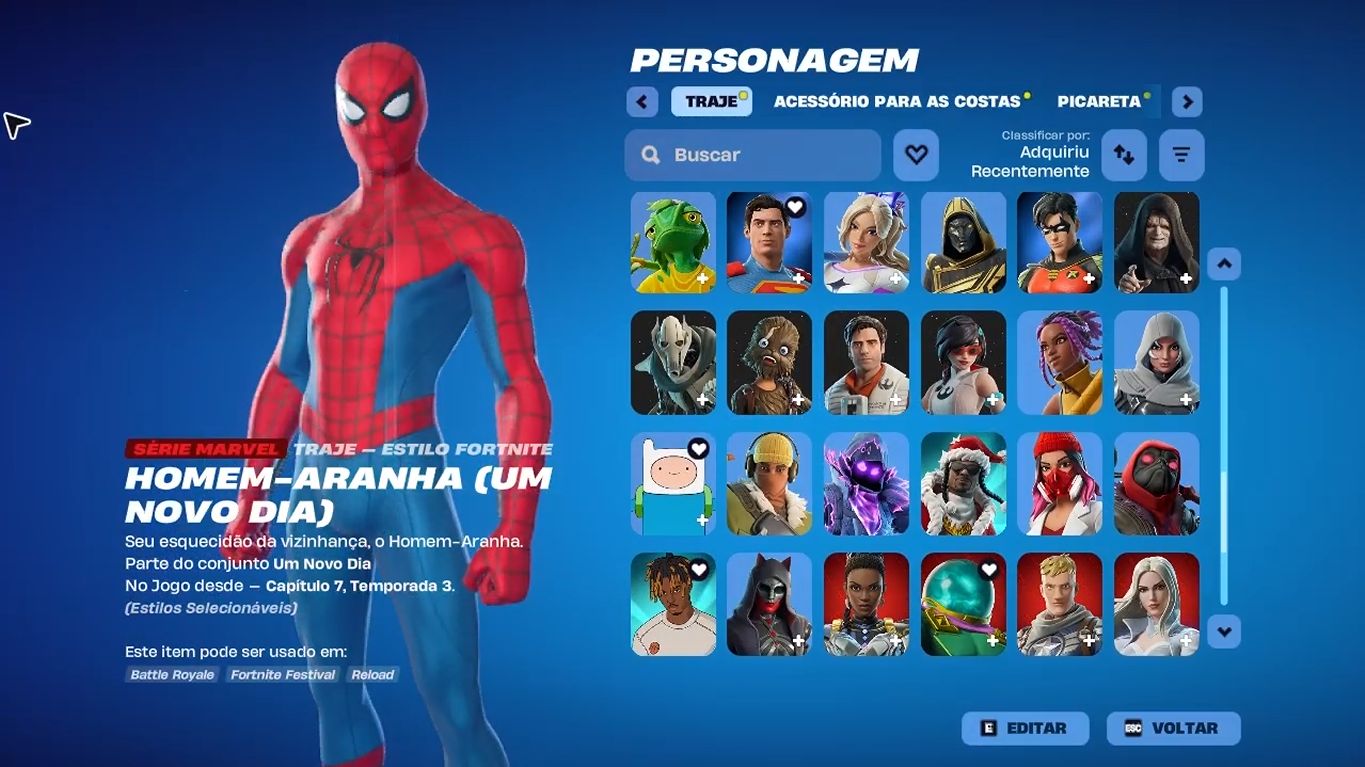 Conta Fortnite