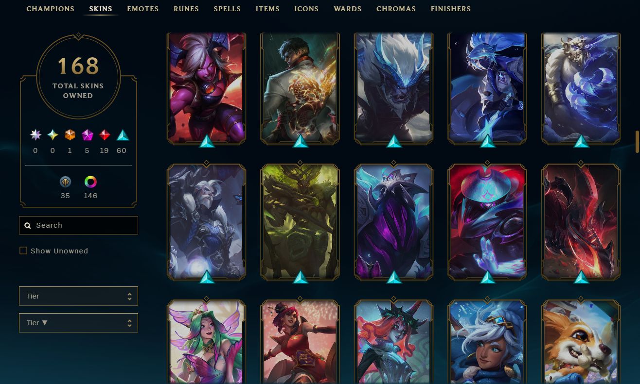 Conta PREMIUM Esmeralda 4 59% Winrate TODOS OS CHAMPS