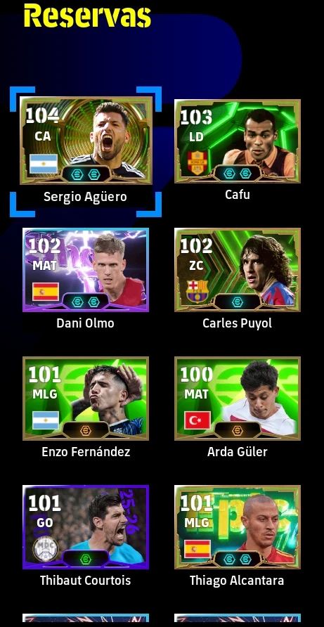 CONTA eFootball STEAM | FORÇA 3215 | MBAPPÉ 106 + SHEVCHENKO 106 + NESTA 106