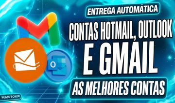 [PROMOÇÃO] CONTAS GMAIL, HOTMAIL e OUTLOOK [ENTREGA AUTOMÁTICA]