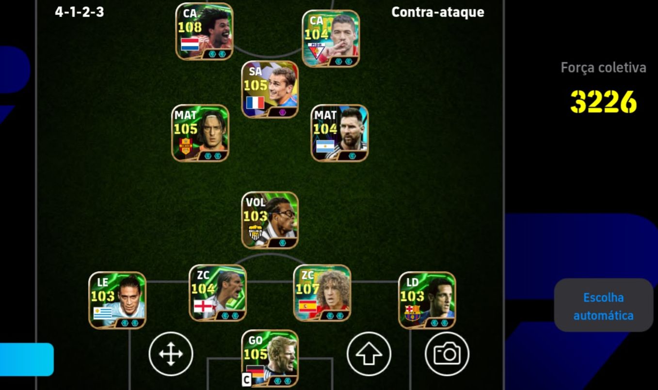 Conta efootball com gullit 108
