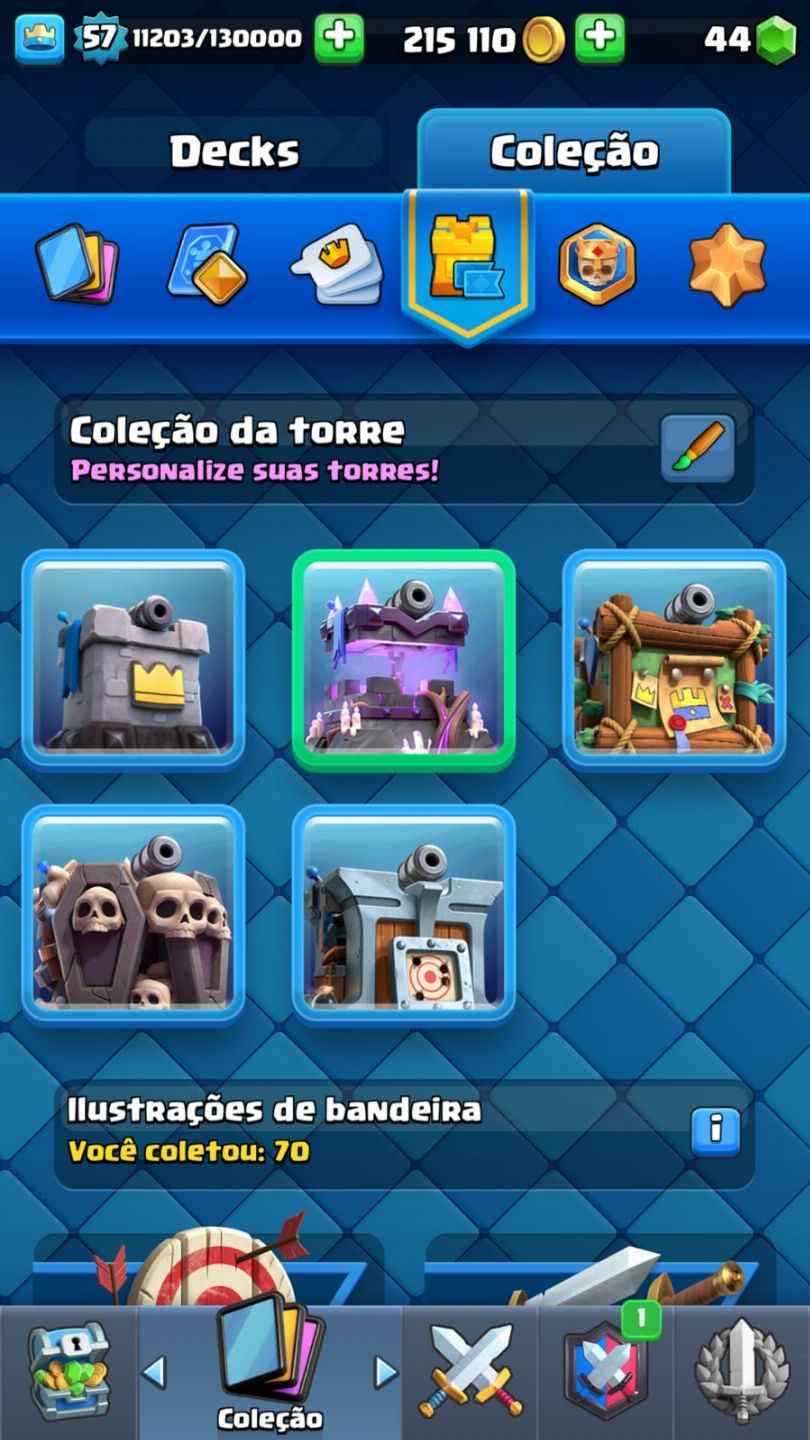 CLASH ROYALE 4 ANOS DE JOGO PREÇO NEGOCIÁVEL