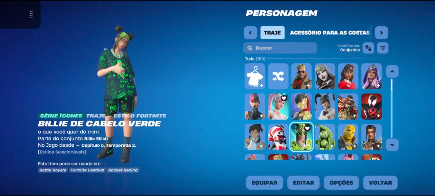 CONTA DE FORTNITE PRA SAIR LOGO!!