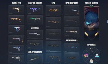 Conta de valorant com muitas skins, FULL ACESSO!!! Elo: Ascendente 3