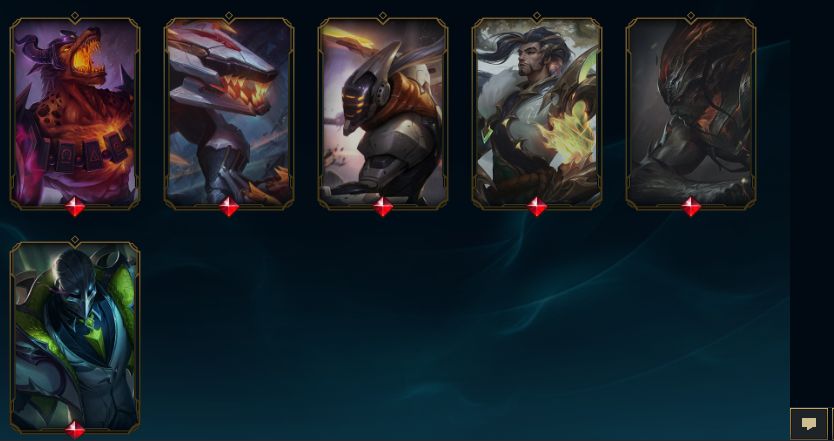 CONTA LOL LVL 353 | 141 SKINS | ULTIMATE + 2 MÍTICAS + 16 LENDÁRIAS | EX OURO