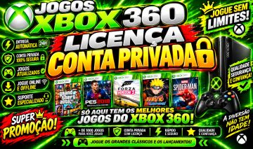 XBOX 360 COMBO 2 JOGOS À SUA ESCOLHA LEIA A DESCRIÇÃO