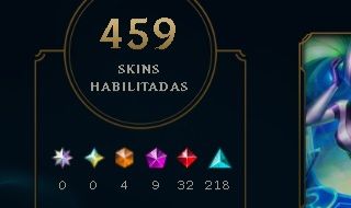 Conta league of legends 450+ skins com todos os dados