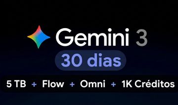 GEMINI 3 PRO + 5TB + FLOW + 1K CRÉDITOS
