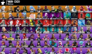 CONTA FORTNITE BOA | 169 SKINS | PETER GRFFIN | SKINS MARVEL | HARLEY QUINN e +