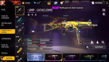 CONTA FREE FIRE - LVL 65 - ANTIGA