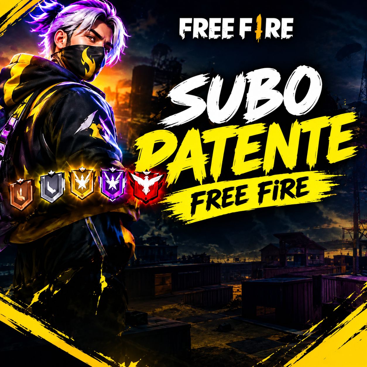 Subo patente no free fire!!