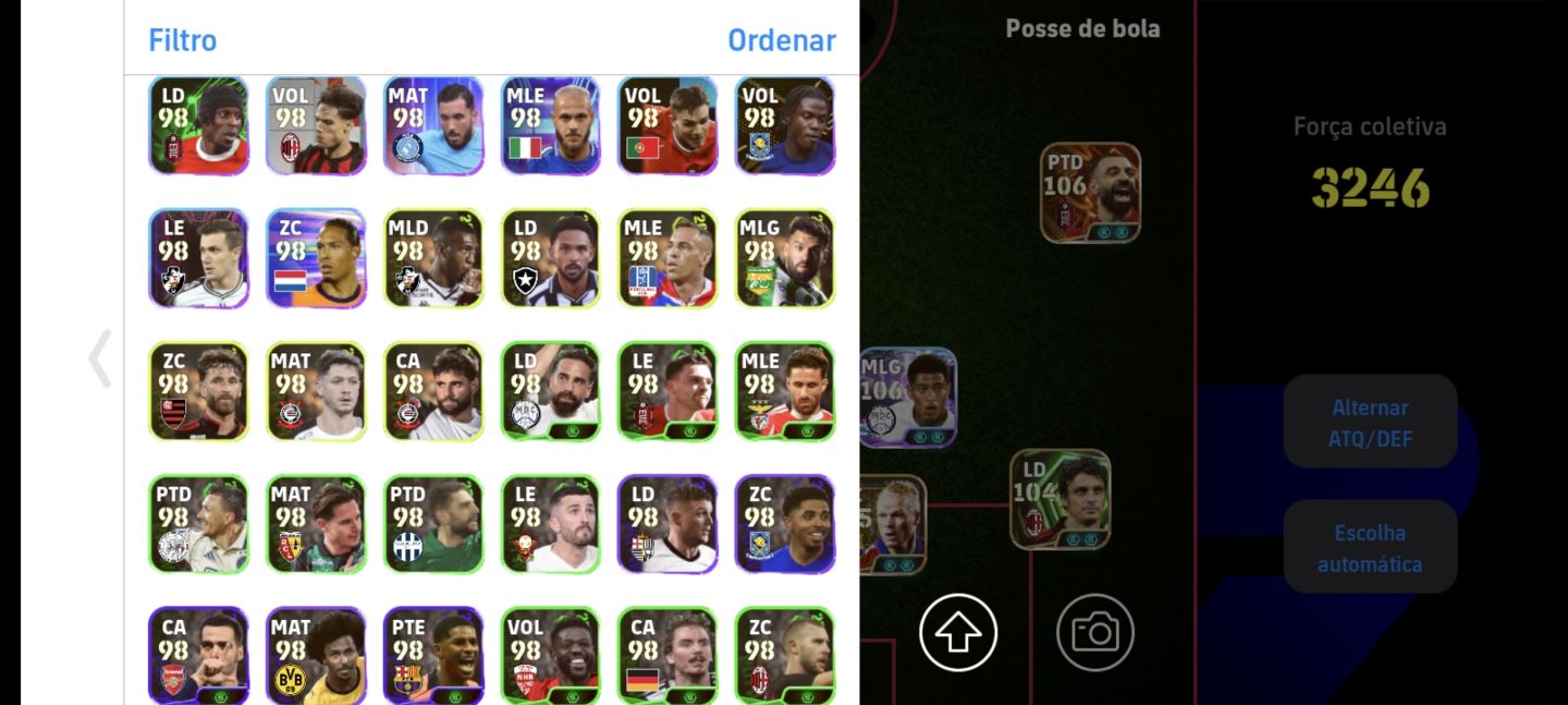 EFOOTBALL 3253 DE FORÇA
