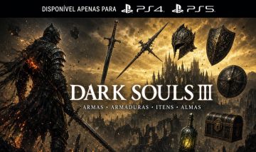 DARK SOULS 3 - ALMAS/ EQUIPAMENTOS/ ARMAS/ ANEIS E DEMAIS ITENS - Para PS4/PS5