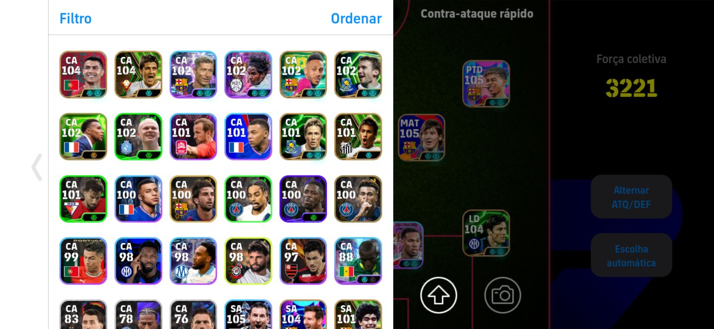 Conta efootbol cr7 big time