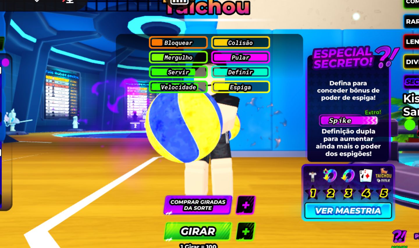 CONTA VOLLEYBALL E BLOX FRUITS MUITO GEMADA PREÇO NEGOCIÁVEL